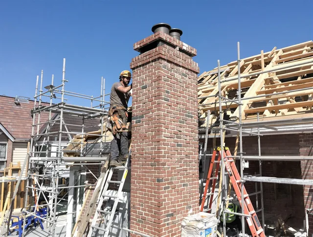 New chimney installation completed by Mansfield Chimney Sweep in Mansfield, CT