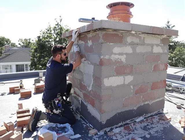 Advanced chimney repair process by Mansfield Chimney Sweep in Mansfield, CT